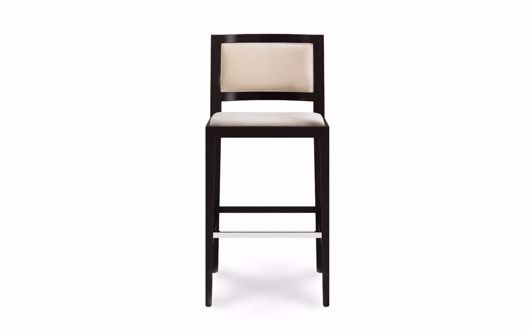 Picture of UPHOLSTERED BACK BAR STOOL