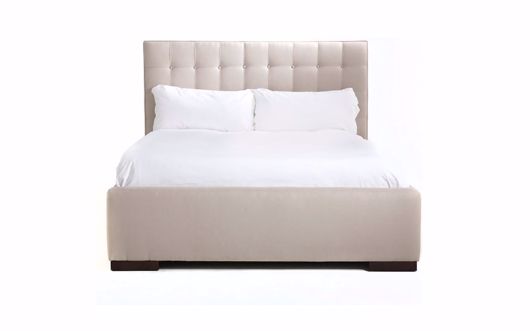 Picture of UPHOLSTERED KING BED WITH TUFTED HEADBOARD