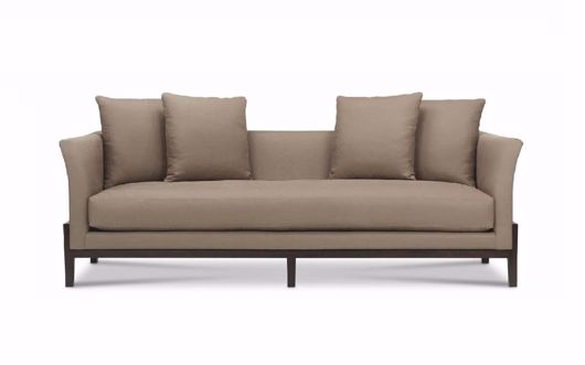 Picture of WOOD BASE SOFA WITH FLARED ARM