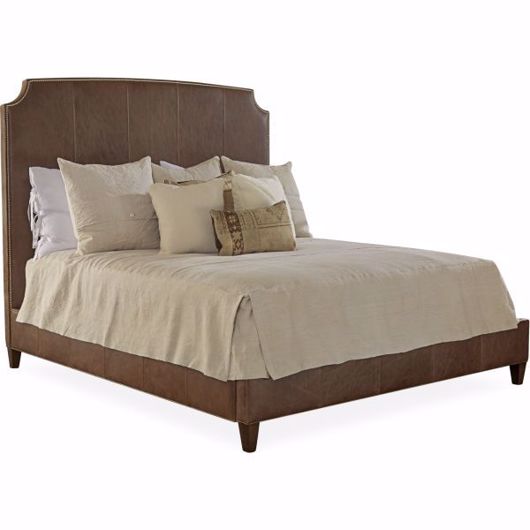 Picture of LC2-66TP6T LEATHER CUT CORNER HEADBOARD & FOOTBOARD - KING SIZE