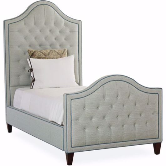 Picture of F1-30TD1T FLAIR HEADBOARD & FOOTBOARD - TWIN SIZE