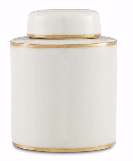 Picture of IVORY SMALL TEA CANISTER