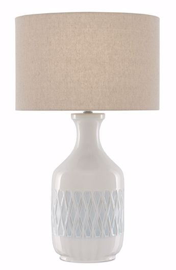 Picture of SAMBA WHITE TABLE LAMP
