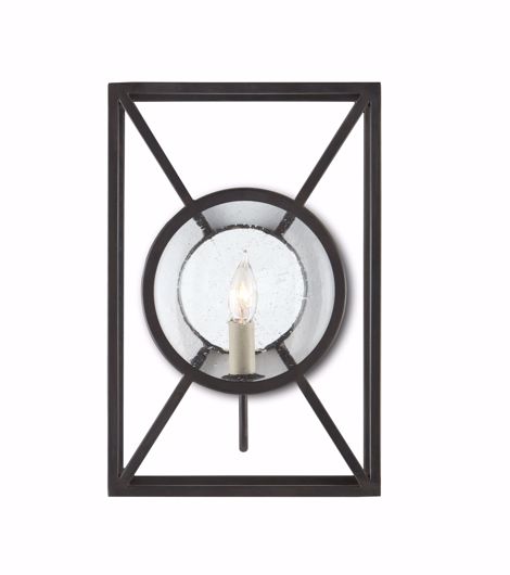 Picture of BECKMORE BLACK WALL SCONCE