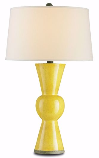 Picture of UPBEAT YELLOW TABLE LAMP
