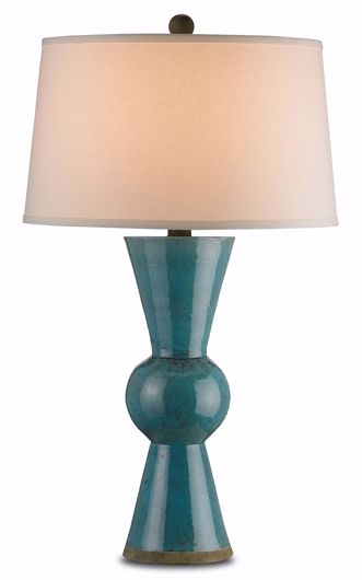 Picture of UPBEAT TEAL TABLE LAMP