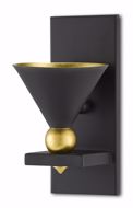 Picture of MODERNE BLACK WALL SCONCE