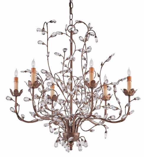 Picture of CRYSTAL BUD CUPERTINO MEDIUM CHANDELIER