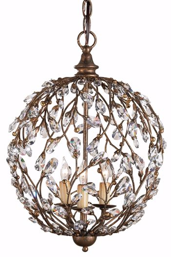 Picture of CRYSTAL BUD CUPERTINO ORB CHANDELIER