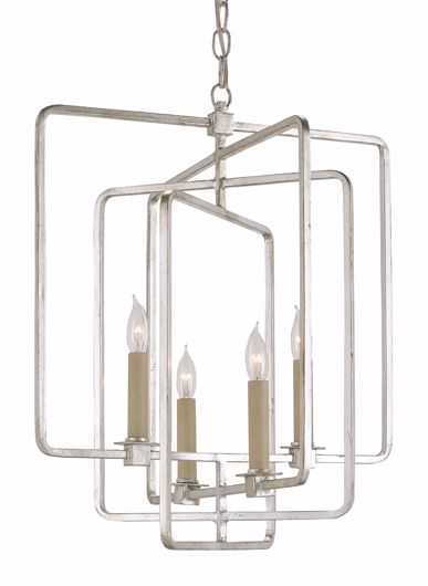 Picture of METRO SILVER SQUARE CHANDELIER