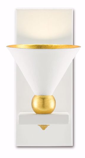 Picture of MODERNE WHITE WALL SCONCE