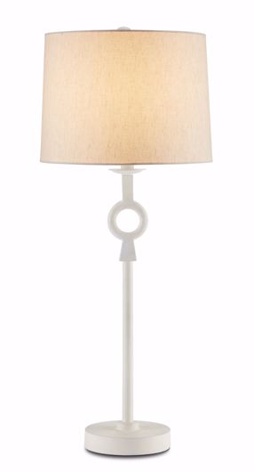 Picture of GERMAINE WHITE TABLE LAMP