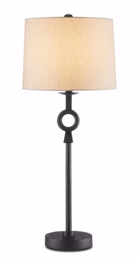 Picture of GERMAINE BLACK TABLE LAMP