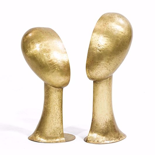 Picture of GOLDEN HEADS, SET OF 2