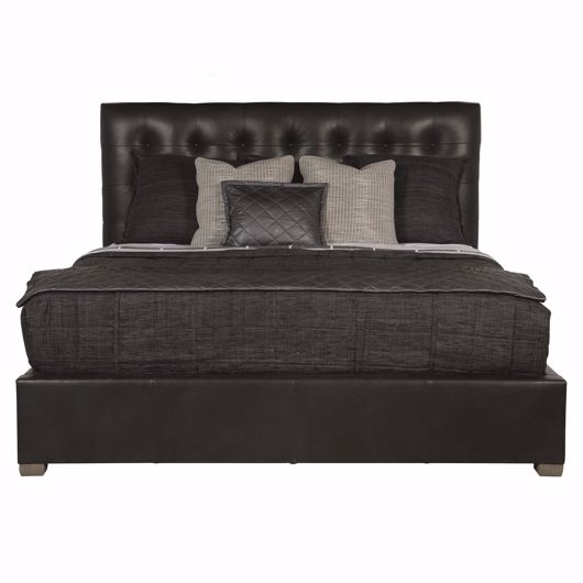 Picture of AVERY LEATHER PANEL BED QUEEN