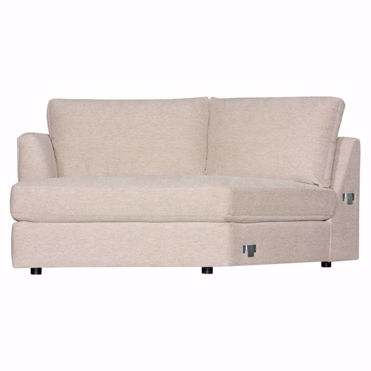 Picture of SYDNEY FABRIC LEFT ARM CHAISE WITHOUT PILLOWS