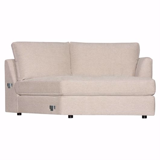 Picture of SYDNEY FABRIC RIGHT ARM CHAISE WITHOUT PILLOWS