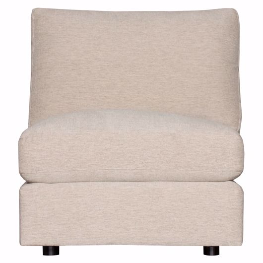 Picture of SYDNEY FABRIC ARMLESS CHAIR