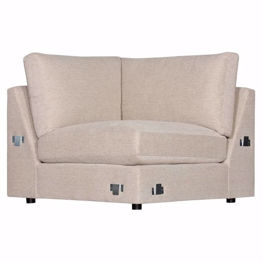 Picture of SYDNEY FABRIC CORNER CHAIR WITHOUT PILLOWS