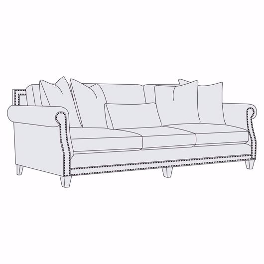 Picture of BRIE FABRIC SOFA