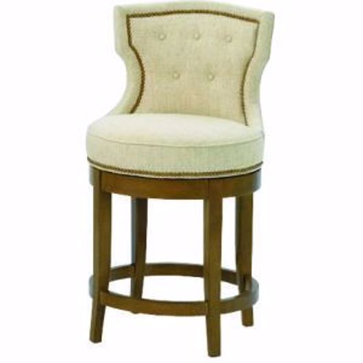 Picture of 5012-CS CHARLOTTE SWIVEL COUNTER STOOL