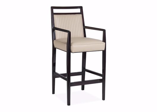 Picture of 179-30-CH AVRILL CHANNEL QUILTED BAR STOOL
